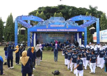 Peringati Hari Ikan Nasional Ke-9 Tahun 2022, Pemprov Lampung Gelar Senam Bersama